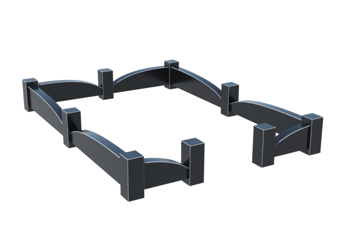 Цоколи на могилу в&nbsp;Сочи | Цоколь на могилу №0038