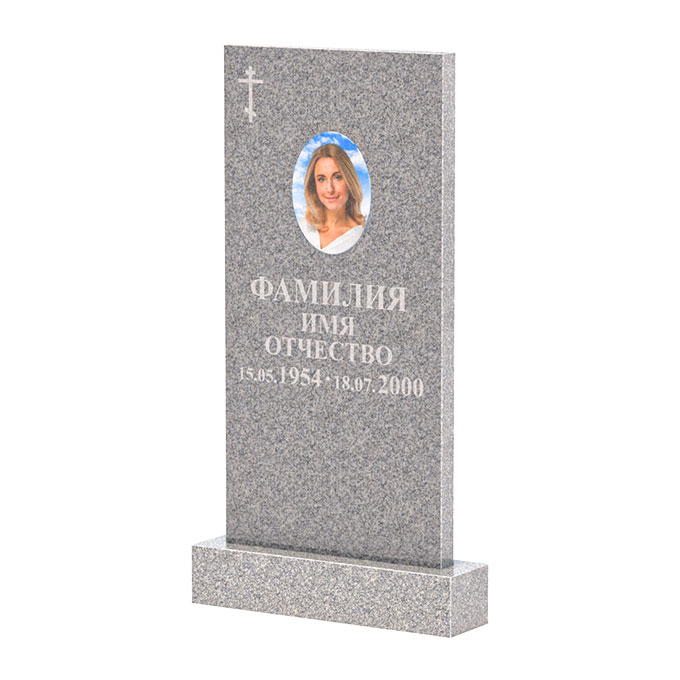 Памятники из цветного гранита в&nbsp;Сочи | Памятник из Сибирского гранита прямой