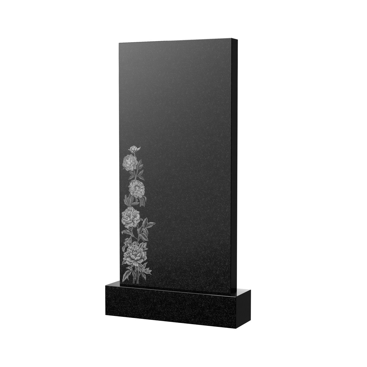 Художественное оформление памятника в&nbsp;Сочи | Художественное оформление на гранитную стелу, рисунок ВХО-059