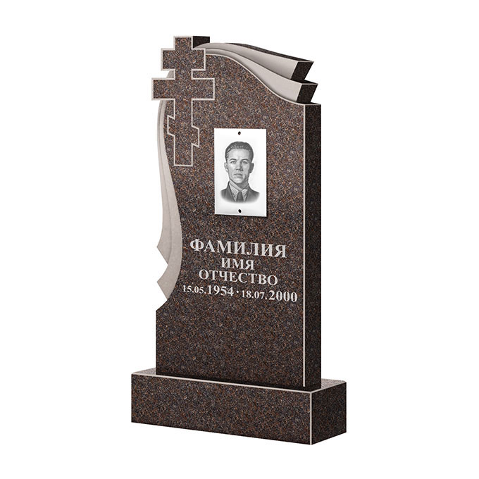 Гранитные памятники в&nbsp;Сочи | Памятник из гранита Карел Brown ФГЦ-081