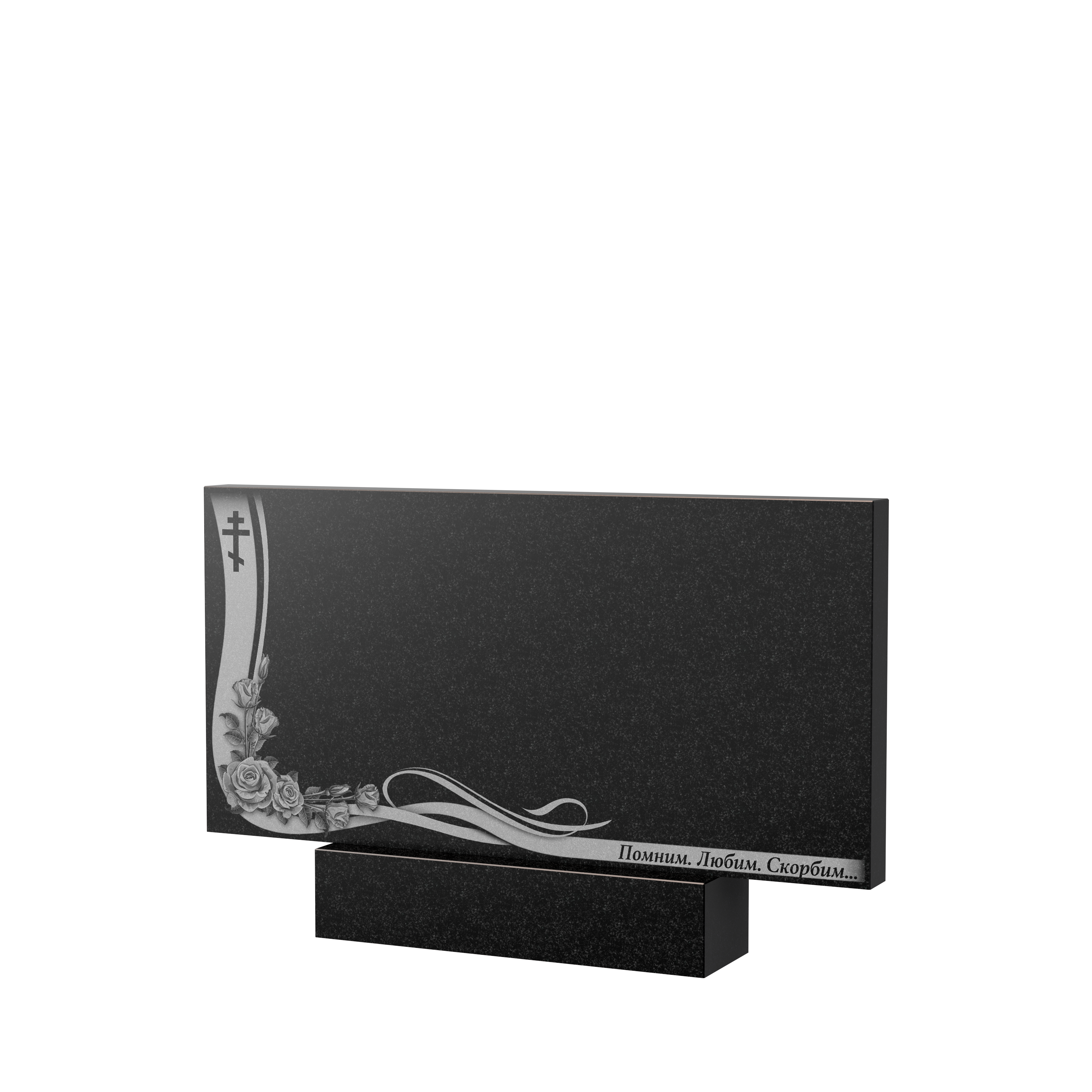 Художественное оформление памятника в&nbsp;Сочи | Художественное оформление на гранитную стелу, рисунок ГХО-004