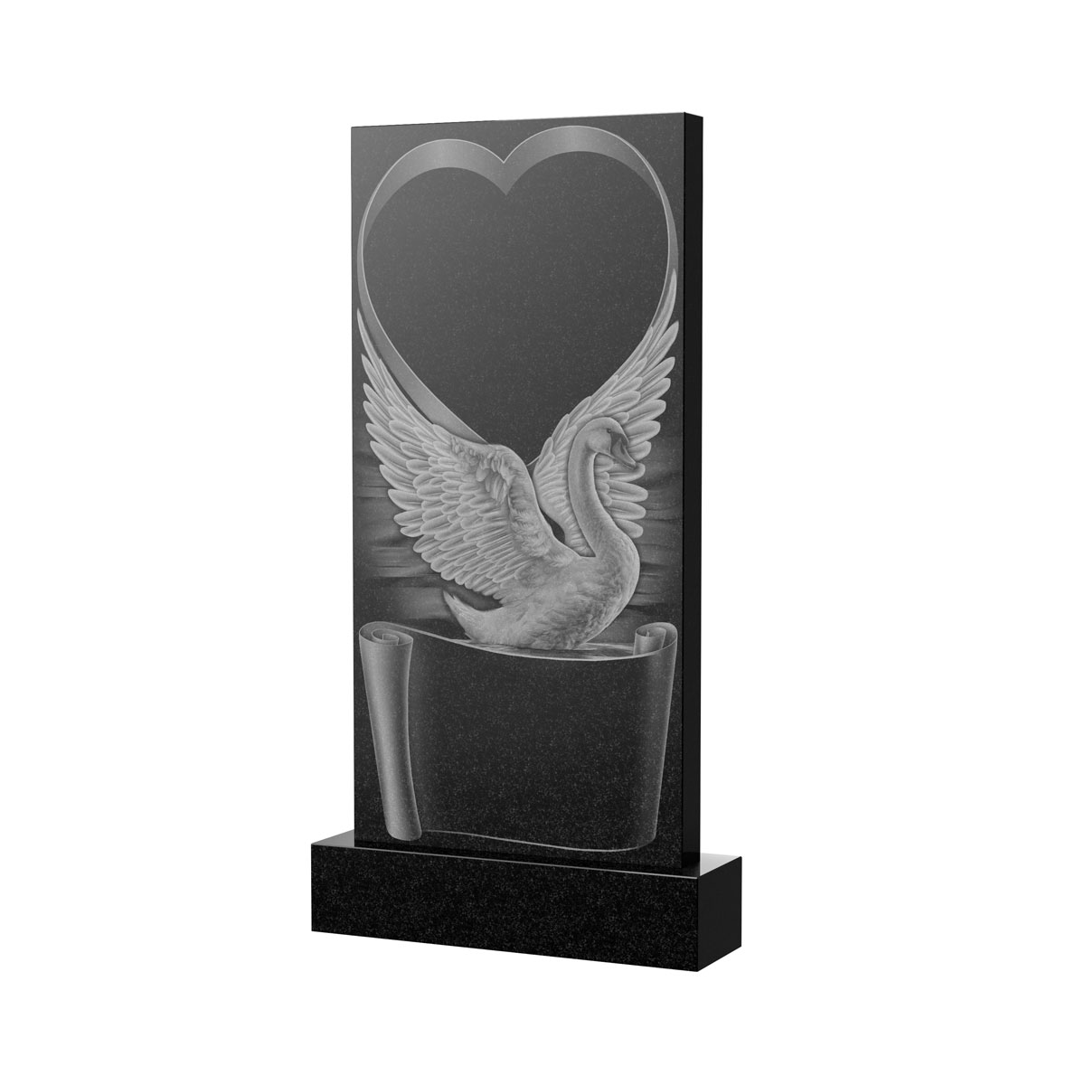 Художественное оформление памятника в&nbsp;Сочи | Художественное оформление на гранитную стелу, рисунок ВХО-034