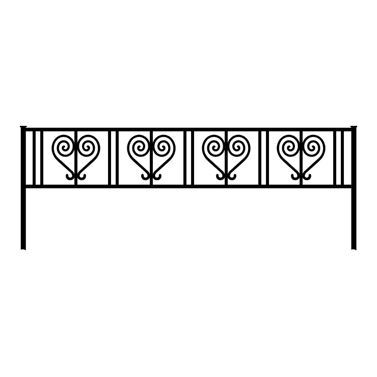 Кованые изделия в&nbsp;Сочи | Кованая оградка ОГ.005