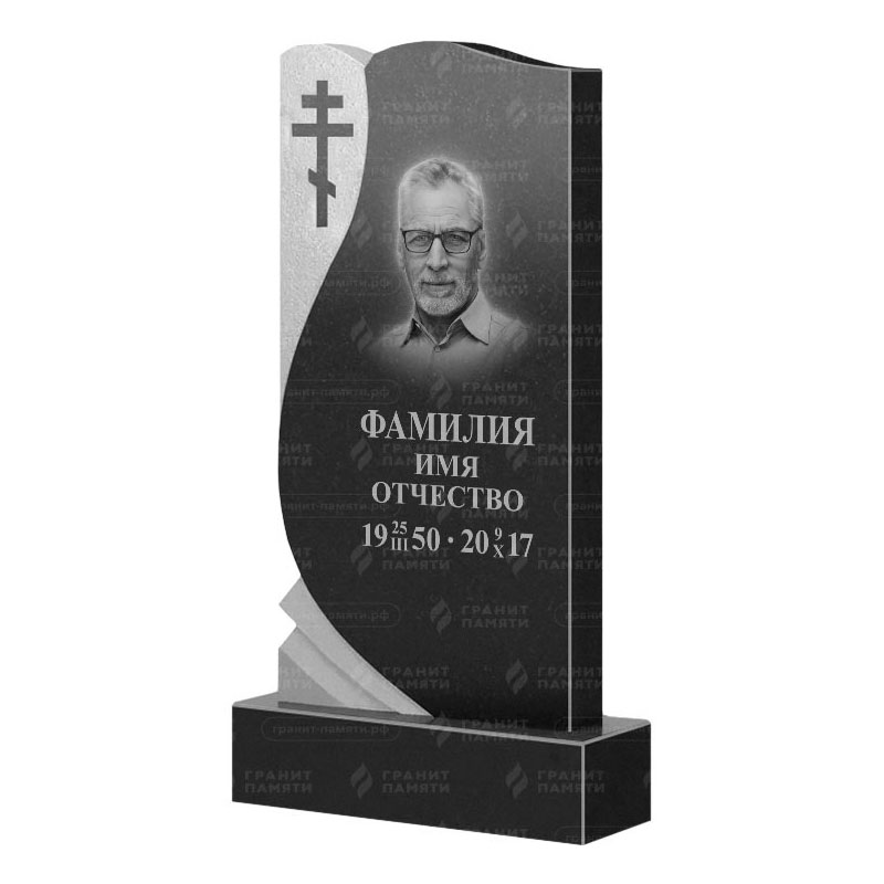 Памятники из гранита вертикальные в&nbsp;Сочи | Гранитный памятник ФГ-169