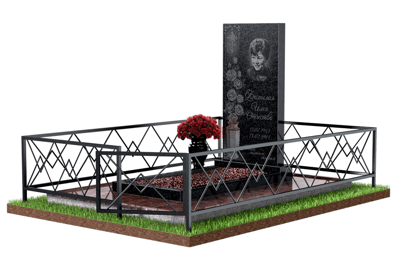 Благоустройство захоронения в Сочи