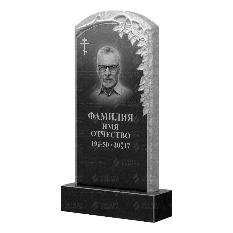 Памятники из гранита с деревом в&nbsp;Сочи | Гранитный памятник ФГ-107