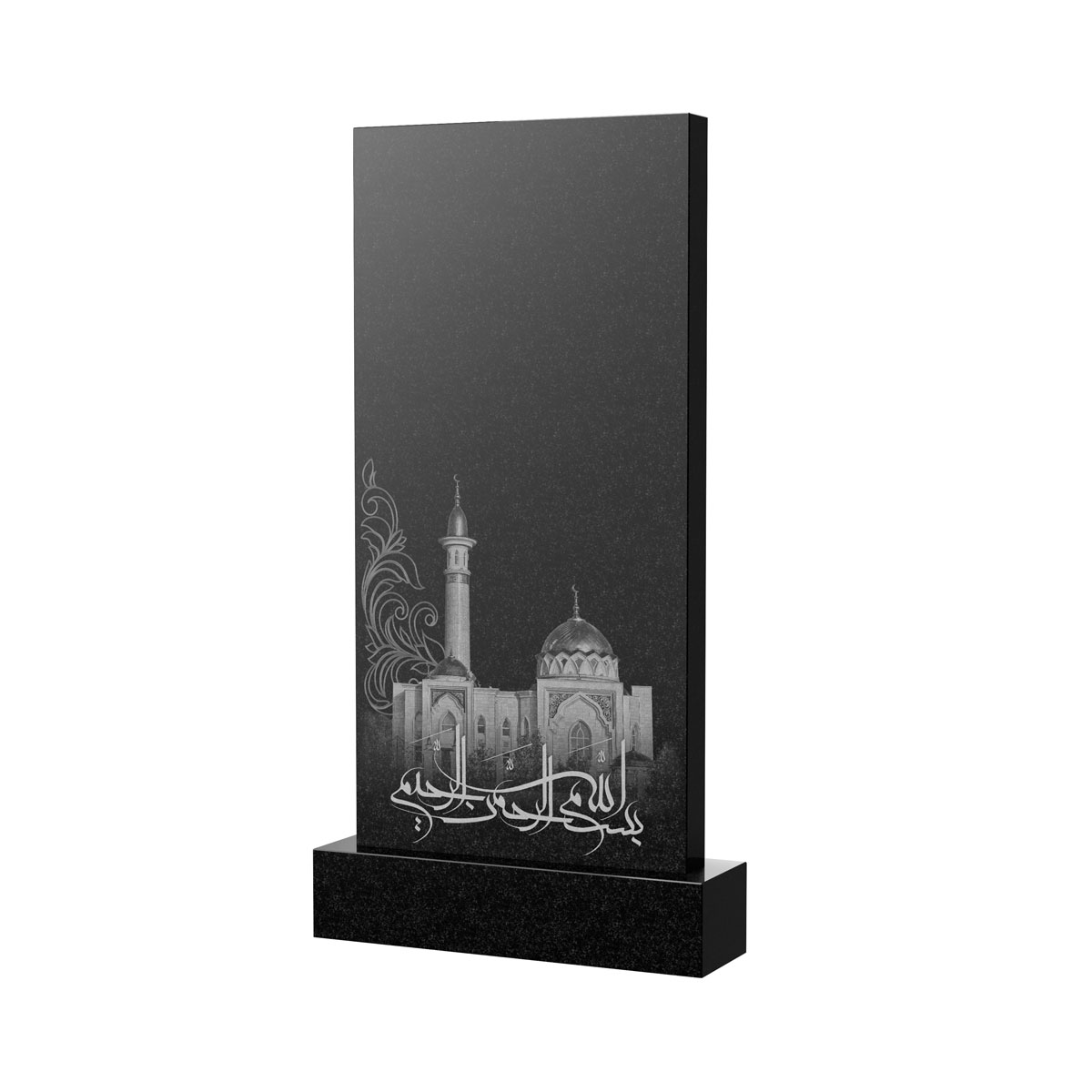 Художественное оформление памятника в&nbsp;Сочи | Художественное оформление на гранитную стелу, рисунок ВХО-046