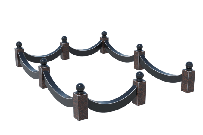 Цоколи на могилу в&nbsp;Сочи | Цоколь на могилу №0026