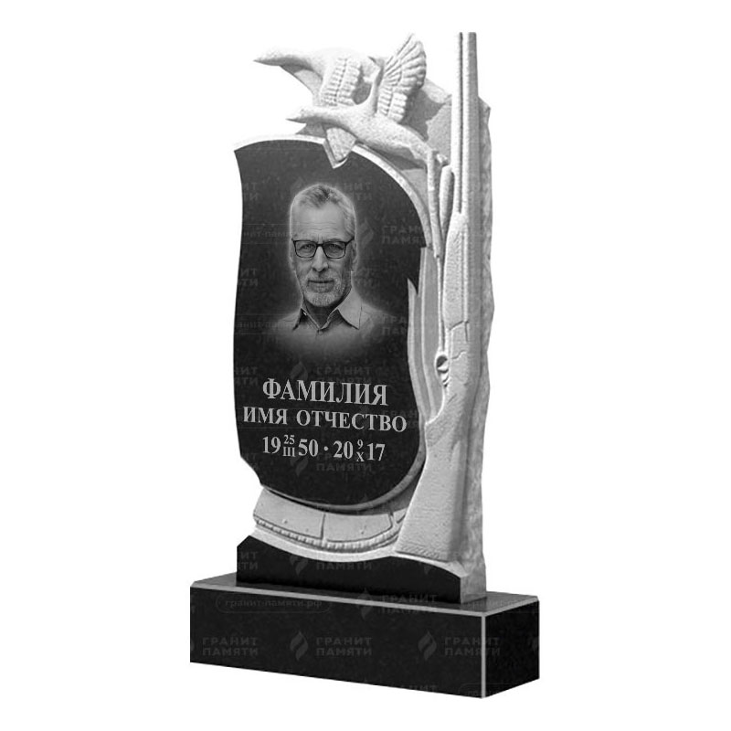Памятники из гранита резные в&nbsp;Сочи | Гранитный памятник ФГ-122