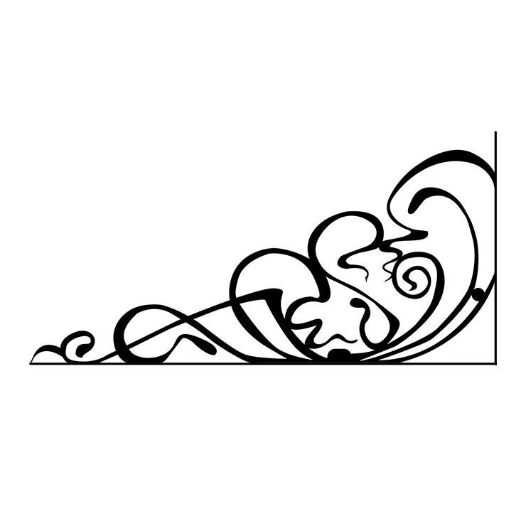 Кованые изделия в&nbsp;Сочи | Кованый уголок УГ.005