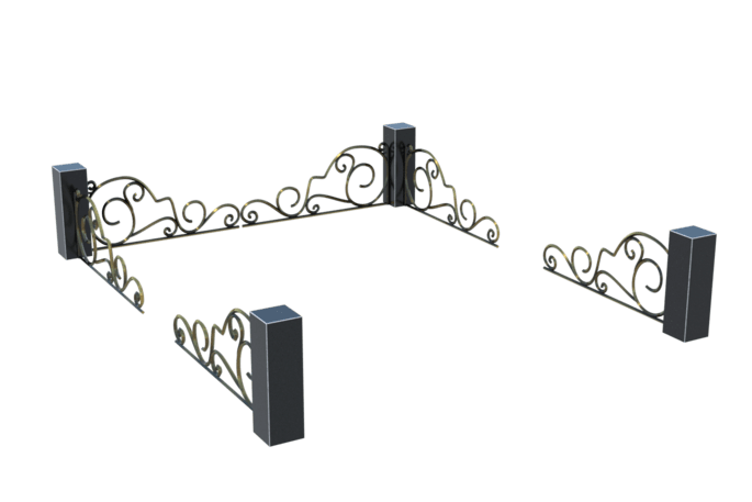 Цоколи на могилу в&nbsp;Сочи | Цоколь на могилу №0051