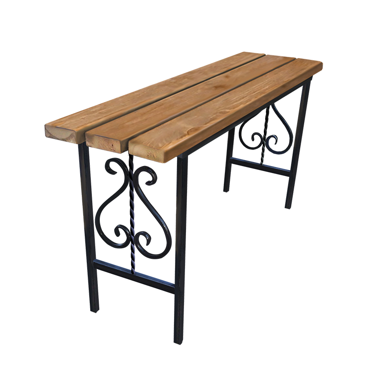 Кованые изделия в&nbsp;Сочи | Кованая скамейка СТ.003