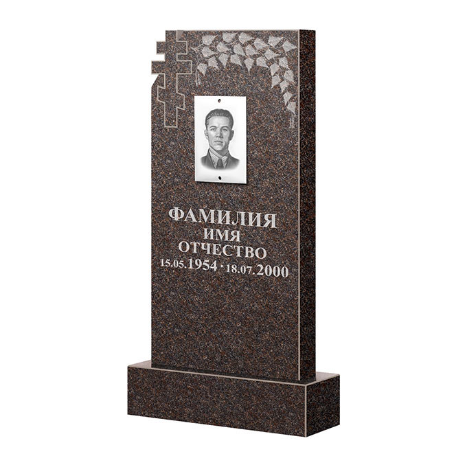 Гранитные памятники в&nbsp;Сочи | Памятник из гранита Карел Brown ФГЦ-202