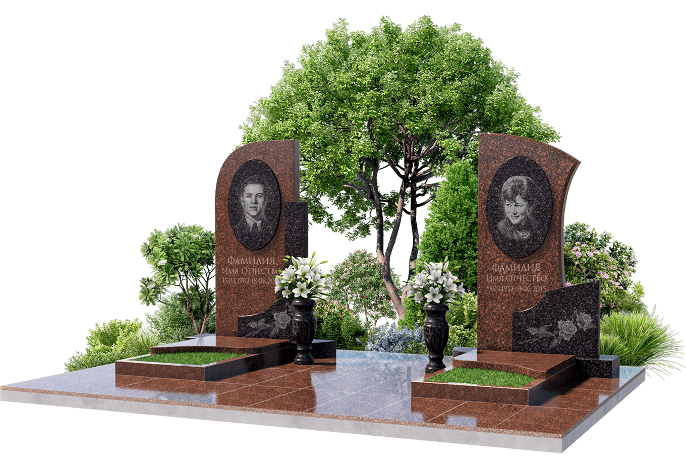 Уход и озеленение мест захоронений в Сочи