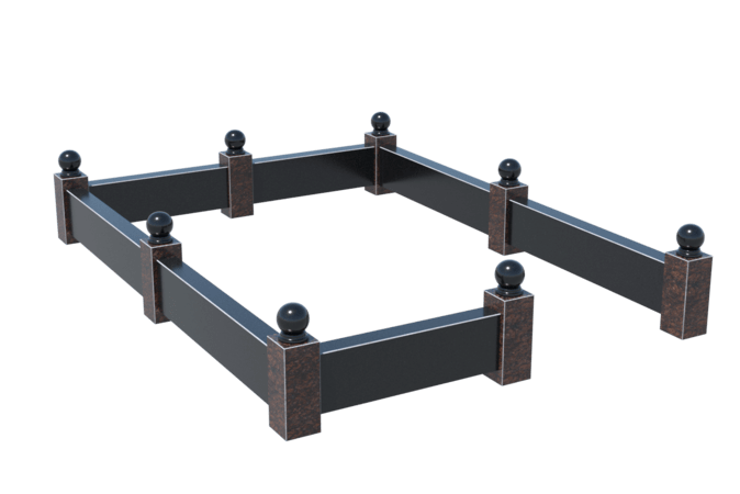 Цоколи на могилу в&nbsp;Сочи | Цоколь на могилу №0035