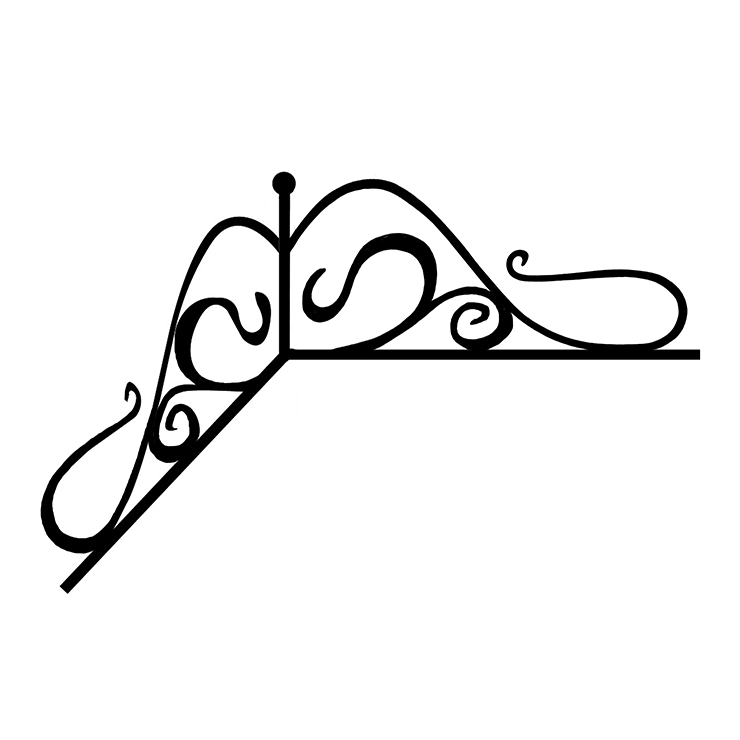 Кованые изделия в&nbsp;Сочи | Кованый уголок УГ.008