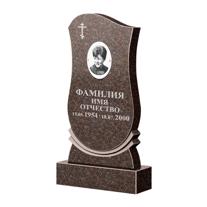 Гранитные памятники в&nbsp;Сочи | Памятник из гранита Карел Brown ФГЦ-056