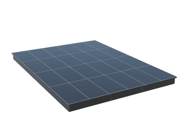 Площадки на могилу в&nbsp;Сочи | Площадка с вертикальной (10 см) облицовкой гранитом Габбро