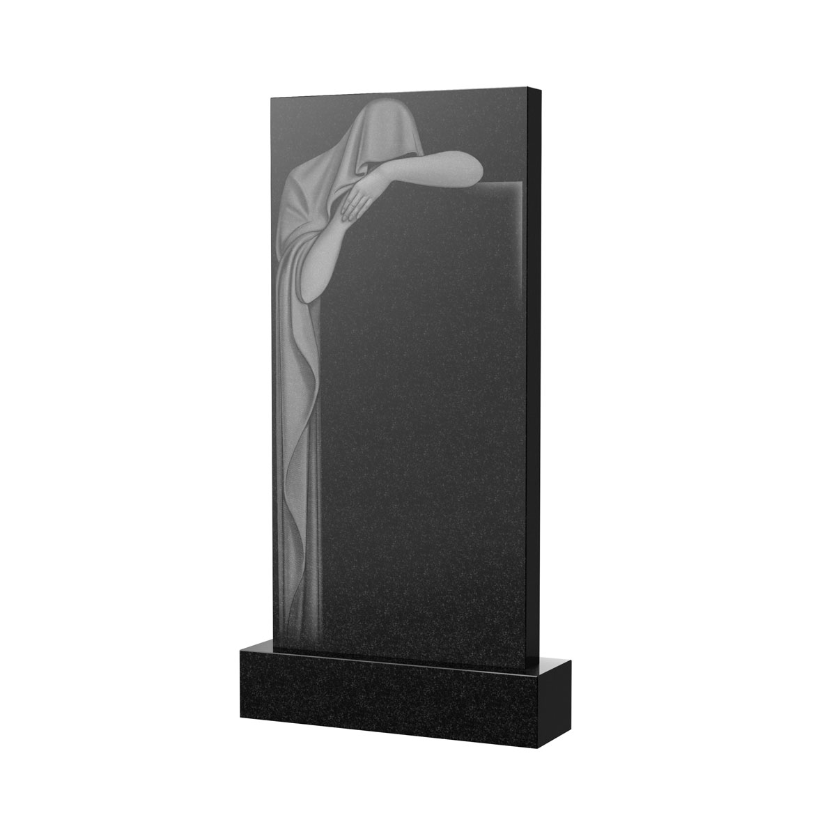 Художественное оформление памятника в&nbsp;Сочи | Художественное оформление на гранитную стелу, рисунок ВХО-036