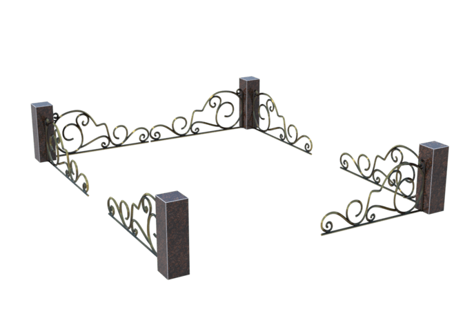 Цоколи на могилу в&nbsp;Сочи | Цоколь на могилу №0050