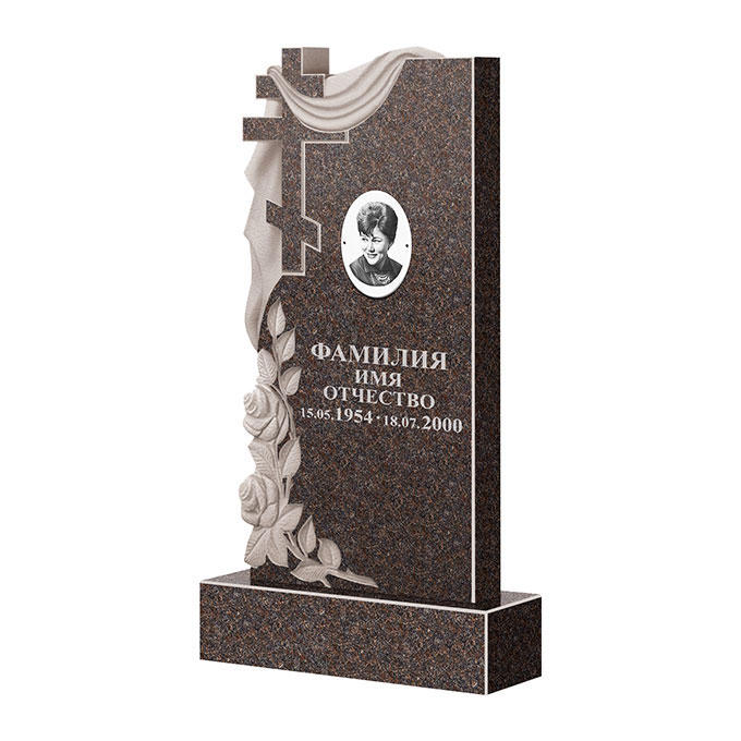 Гранитные памятники в&nbsp;Сочи | Памятник из гранита Карел Brown ФГЦ-189
