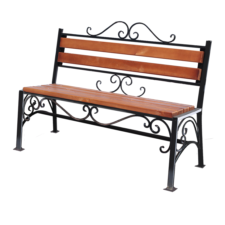 Кованые изделия в&nbsp;Сочи | Кованая скамейка СТ.006