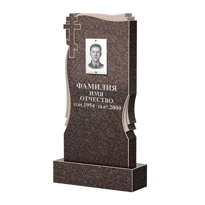 Гранитные памятники в&nbsp;Сочи | Памятник из гранита Карел Brown ФГЦ-185