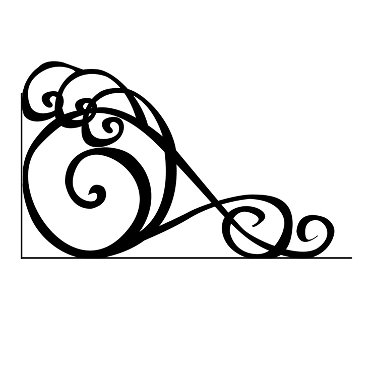 Кованые изделия в&nbsp;Сочи | Кованый уголок УГ.013