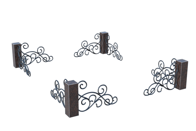 Цоколи на могилу в&nbsp;Сочи | Цоколь на могилу №0048